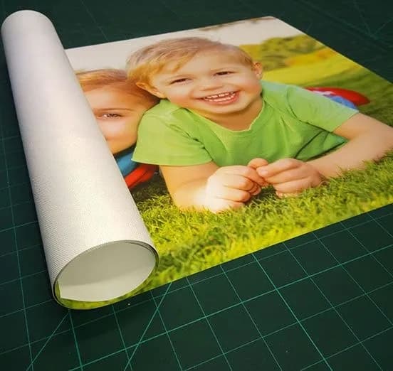 Unframed canvas print sample, print only with no frame